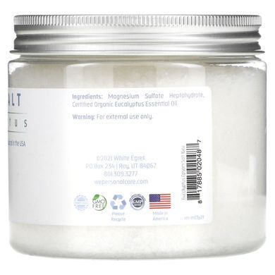 English salt, eucalyptus, 454 g.