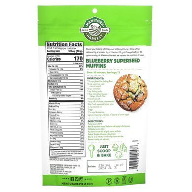 Manitoba Harvest, Organic Hemp + Chia & Flax Seed Mixture, 7 oz (198 g) купить в Киеве и Украине