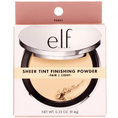 Прекрасно-природна, Чистий відтінок, фінішна пудра, світлий, ELF Cosmetics, 0,33 унції (9,4 г)