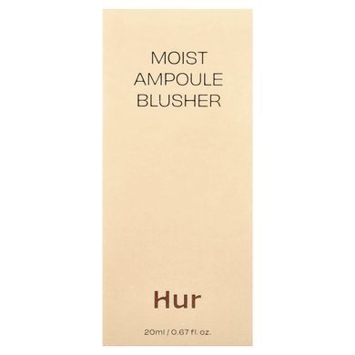 House of Hur, Moist Ampoule Blusher, 07 Pink Rosie, 0.67 fl oz (20 ml)