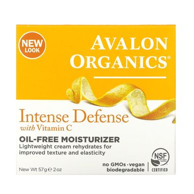 Крем для обличчя вітамін С без масла зволожуючий Avalon Organics (Cream) 57 г