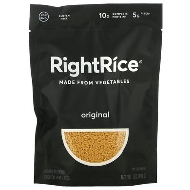 Rightrice, Зроблено з овочів, оригінальний, 7 унцій (198 г)