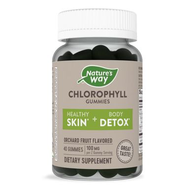 Chlorophyll Gummy - 40 ct Nature's Way купить в Киеве и Украине