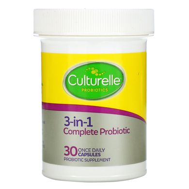 Пробиотики 3 в 1 Culturelle (Probiotics Pro-Well 3-in-1 Complete) 30 капсул купить в Киеве и Украине