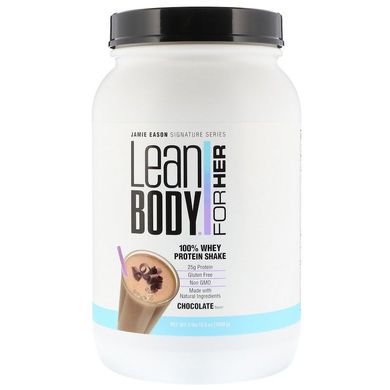 Lean Body for Her, 100% сироватковий протеїн, ваніль, Jamie Eason, 2 ф (1260 г)