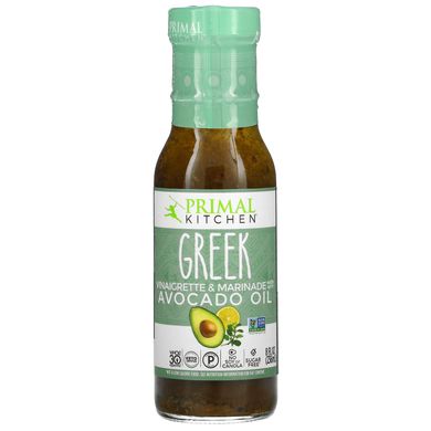 Primal Kitchen, Грецький вінегрет та маринад з олією авокадо, 8 рідких унцій (236 мл)
