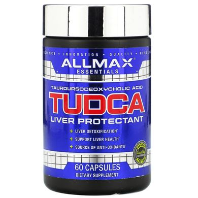 ALLMAX Nutrition, TUDCA, захисний засіб для печінки, 60 капсул