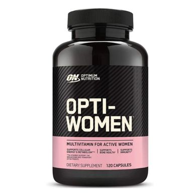 Витаминный комплекс для женщин Optimum Nutrition (Opti-women) 120 таблеток купить в Киеве и Украине