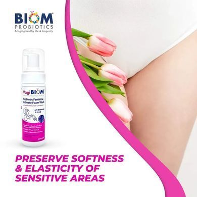 Пінка для інтимної гігієни Biom Probiotics (Feminine Intimate Foam Wash) 150 мл