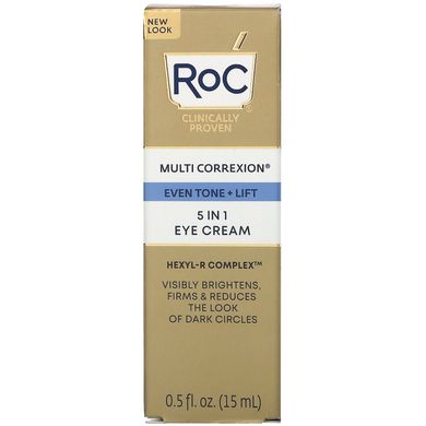 Крем для шкіри навколо очей, Multi Correxion 5 in 1 Eye Cream, RoC, 15 мл