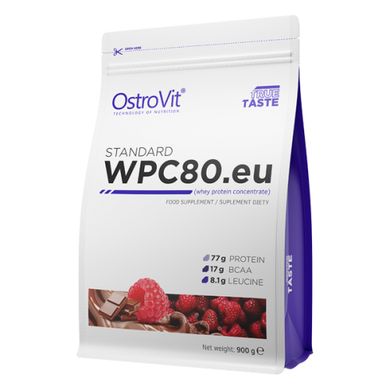 Протеин, STANDARD WPC80.EU, OstroVit, 900 г купить в Киеве и Украине