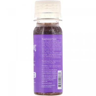 Collagen shot, sleep, blueberry and lavender, Vital Proteins, 59 ml.