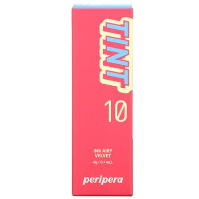 Peripera, Тинт для губ Ink Airy Velvet Lip Tint, 10 мерцающих розовых оттенков, 0,14 унции (4 г) купить в Киеве и Украине