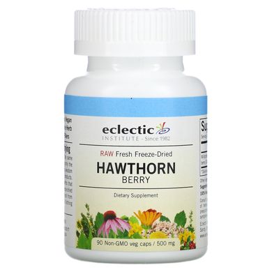 Глід ягоди Eclectic Institute (Hawthorn Berry) 500 мг 90 капсул