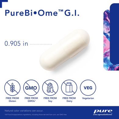 Пробиотики Pure Encapsulations (PureBi-Ome G.I.) 60 капсул купить в Киеве и Украине