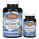 Жир із печінки тріски смак лимона Carlson Labs (Cod Liver Oil Lemon) 150+30 желатинових капсул фото