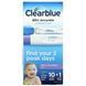 Clearblue, Easy Ovulation Kit, 10 tests for ovulation + 1 pregnancy test.