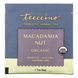 Teeccino, Prebiotic Herbal Tea, Macadamia Nut, Caffeine Free, 10 Tea Bags, 2.12 oz (60 g)