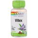 Витекс священный, Vitex, Solaray, 400 мг, 100 капсул фото