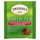 Зелений чай, гранат, малина і полуниця, Twinings, 20 пакетиків, 30 г фото