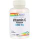 Вітамін C в порошку, Vitamin C Crystalline Powder, Solaray, 5000 мг, 227 г фото