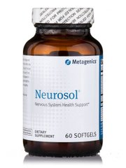 Вітаміни для нервової системи Metagenics (Neurosol) 60 м'яких капсул