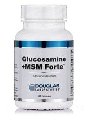 Глюкозамин и МСМ Douglas Laboratories (Glucosamine + MSM Forte) 60 капсул купить в Киеве и Украине
