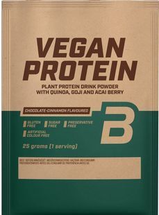 Протеїн Vegan Protein BioTech 25 г Шоколад - Кориця