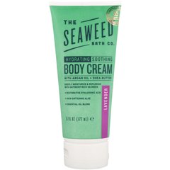Зволожувальний заспокійливий крем для тіла, лаванда, The Seaweed Bath Co, 6 р унц (177 мл)