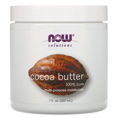 Масло Какао Now Foods (Cocoa Butter) 207 мл купить в Киеве и Украине