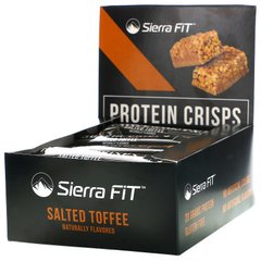 Sierra Fit, протеїнові чіпси, солоний ірис, 12 батончиків, 56 г (1,98 унції) кожен