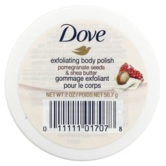 Dove, Отшелушивающий лак для тела, семена граната и масло ши, 2 унции (56,7 г) купить в Киеве и Украине