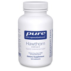 Екстракт глоду Pure Encapsulations (Hawthorn Extract) 120 капсул