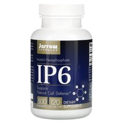 Інозитол гексафосфат, IP6 (Inositol Hexaphosphate), Jarrow Formulas, 500 мг, 120 капсул в рослинній оболонці