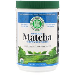Зелений чай Матча, Matcha Green Tea, Green Foods Corporation, органік, 312 г