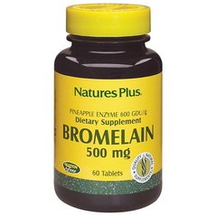 Бромелайн Natures Plus (Bromelain) 500 мг 60 таблеток купить в Киеве и Украине