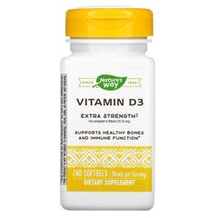 Вітамін D3 Nature's Way (Vitamin D3) 50 мкг 240 капсул