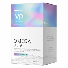 Омега 3-6-9 VPLab (Omega 3-6-9) 60 капсул купить в Киеве и Украине