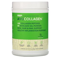 Пептиди колагену і масло авокадо RSP Nutrition (AvoCollagen) 360 г