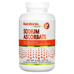 Вітамін C NutriBiotic (Immunity Sodium Ascorbate Crystalline Powder) 227 г