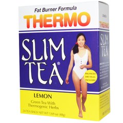 Чай для похудения Термо-слим, лимон, Hobe Labs, 24 пакетика, 48 г купить в Киеве и Украине