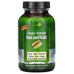 Здорова шкіра і волосся плюс нігті Irwin Naturals (Healthy Skin Hair Plus Nails) 60 капсул