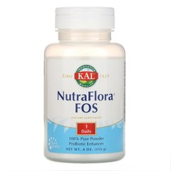 Вітаміни для травлення ФОС, NutraFlora FOS, KAL, 113 г
