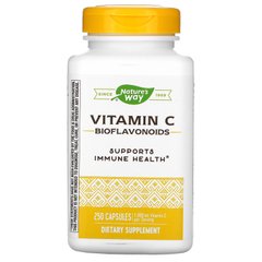 Вітамін С з біофлавоноїдами Nature's Way (Vitamin C with Bioflavonoids) 1000 мг 250 капсул