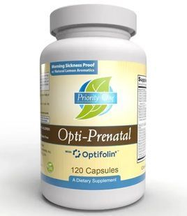Мультивитаминный комплекс для беременных и кормящих женщин Priority One (Opti-Prenatal) 120 капсул купить в Киеве и Украине