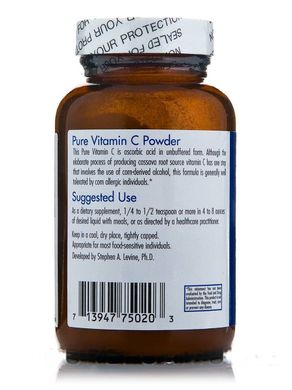 Чистий порошок джерела кореня кассави вітаміну C, Pure Vitamin C Cassava Root Source Powder, Allergy Research Group, 120 г