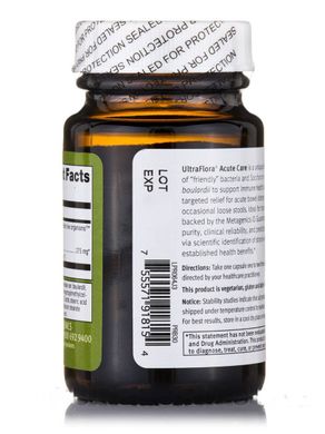 Вітаміни для травлення невідкладна допомога Metagenics (UltraFlora Acute Care) 30 капсул