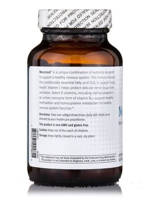 Вітаміни для нервової системи Metagenics (Neurosol) 60 м'яких капсул