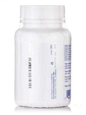 Zinc Pure Encapsulations (Zinc) 30 mg 180 capsules