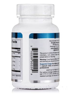 Глюкозамін та МСМ Douglas Laboratories (Glucosamine + MSM Forte) 60 капсул